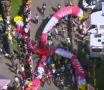 course cyclisme tour Une arche se dégonfle pendant le Tour de France 2016