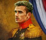 football euro antoine L'empereur Griezmann 1er, qui vainquit les Allemands lors de la bataille du Vélodrome en 2016