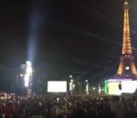 zone football Mouvement de foule dans la fan zone de Paris (Euro 2016)