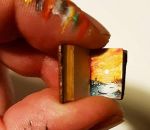 mini miniature tableau Peinture miniature