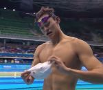 fail 2016 nageur Le nageur chinois Sun Yang rate son lancer de bonnet de bain (JO 2016)