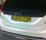 gros voiture Plaque d'immatriculation GRO5 CON