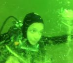 sauvetage noyade Une plongeuse panique à 15 mètres de profondeur