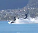 mer helicoptere Le crash d'un hélicoptère Apache dans la mer Égée