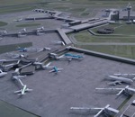 animation L'évolution de l'aéroport Schiphol d'Amsterdam de 1916 à 2016
