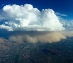 orage nuage Un haboob au-dessus de Phoenix