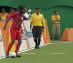 handicap paralympique Joli but en cécifoot (Rio 2016)