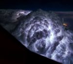 orage nuage Un orage depuis un avion
