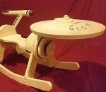 vaisseau trek enterprise Star Trek Enterprise à bascule