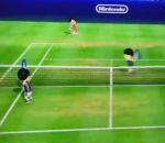 tennis joueur Un match de tennis endiablé sur Wii Sports