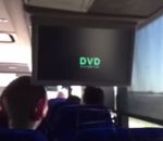 ecran Quand le logo DVD touche le coin dans un bus