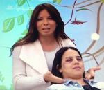 bleu femme Tuto maquillage pour femmes battues dans une émission marocaine