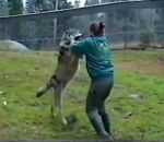 soldat attaque Une femme montre à un loup qui est le chef