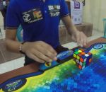 cube  Nouveau record du monde de Rubik's Cube en 4,74 secondes
