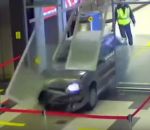 voiture Une voiture sème la panique dans un aéroport