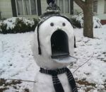 boite lettre Boîte aux lettres bonhomme de neige