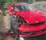 crash accident ferrari Il crashe une Ferrari louée pour l'anniversaire de sa copine