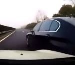 accident Road rage entre une BMW et une Mini Cooper