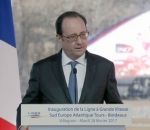 discours Un coup de feu pendant un discours de François Hollande