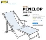 travail parodie PENELÖP, le poste de travail chaise longue à 10 167 €
