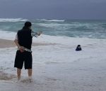 vague sauvetage plage Un enfant emporté par une vague