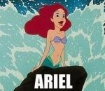 sirene font Les différents types d'Ariel