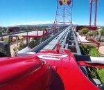 vitesse acceleration Red Force à Ferrari Land, 180 km/h en 5s