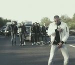rap clip Le rappeur Sofiane bloque l'autoroute pour un clip