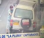 course police Un voleur colombien stoppé net