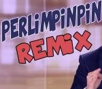 president emmanuel Macron chante La Poudre de Perlimpinpin