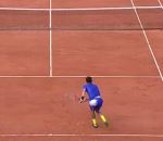 tennis roland-garros echange Un point exceptionnel entre Thiem et Tomic (Roland-Garros)