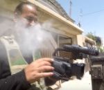 guerre irak Un sniper tire sur la GoPro d'un journaliste irakien