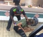 bagarre restaurant client Un client énervé se fait frapper et taser dans un Burger King (Houston)