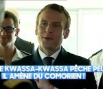 macron Emmanuel Macron fait une blague douteuse sur les kwassa-kwassa