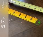 iphone application AR Measure, un mètre à mesurer en réalité augmentée