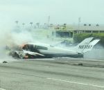 avion Crash d'un avion sur une autoroute