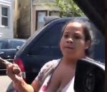 enfant voiture colere Une maman brise les vitres d'une voiture avec ses enfants à l'intérieur (New Jersey)