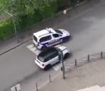 voiture police motard Course-poursuite à Lille