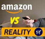 parodie pub amazon Amazon vs Réalité
