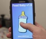 bebe poupee Un robot pour donner le biberon aux bébés la nuit