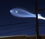 fusee spacex decollage Un OVNI dans le ciel californien ?