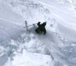 ski skieur neige Vivre une avalanche à la première personne !