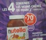 promotion Des émeutes pour du Nutella (Intermarché)