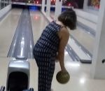 bowling ecran Mauvaise cible pendant une partie de bowling