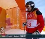 ski freestyle Le freestyle incroyable d'Elizabeth Swaney aux JO 2018
