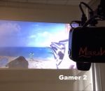 projection technologie Multi-projection sur un même écran (MirraViz)