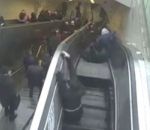 escalier metro Accident d'escalator en Turquie