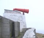sonner moteur La corne de brume du phare de Sumburgh Head