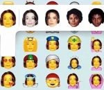 couleur Emoji Michael Jackson
