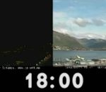 soleil Solstice d'hiver vs Solstice d'été (Norvège)